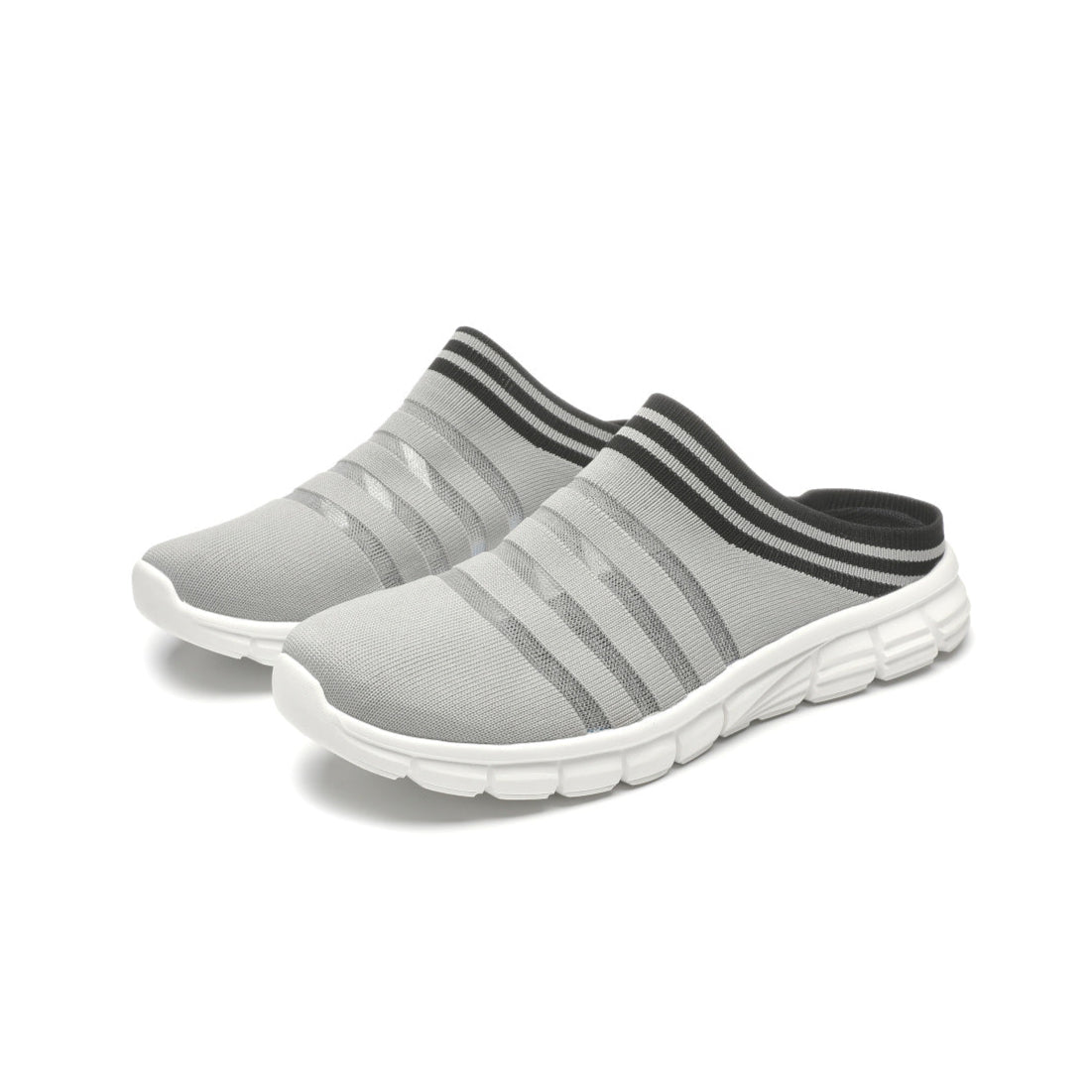 MEN'S BIRD'S NEST HALF-SANDALS 4555 - MEN - Grey / AUS Ladies12/Men10/Eu44/27cm