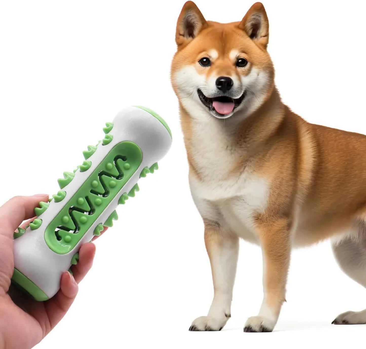 Dog Chew Toy: Durable Nylon & TPR, Teeth Cleaning Bone for Aussie Dogs
