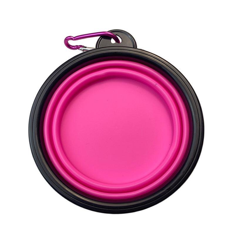 Collapsible Silicone Pet Bowl for Cat Dog Portable Food and Water Feeder