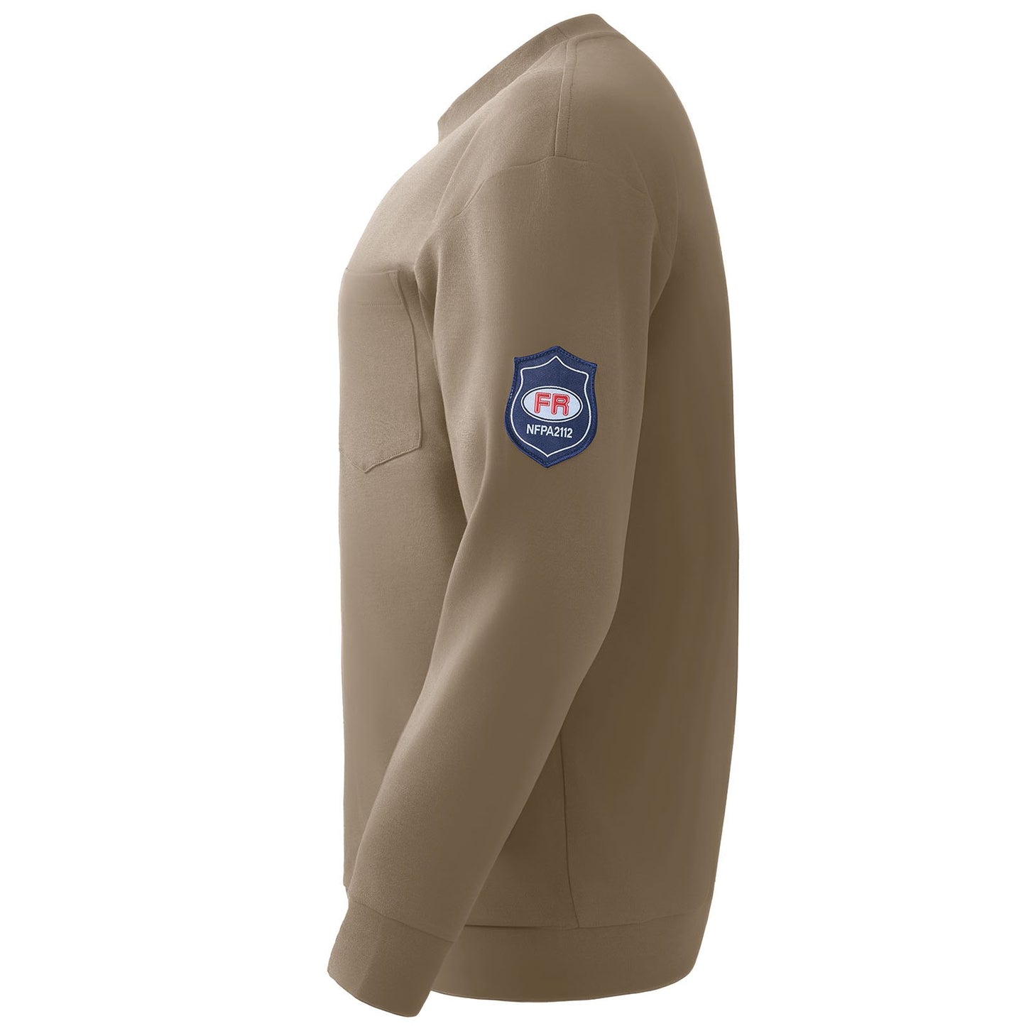 VEVOR FR Shirts, Flame Resistant Long Sleeve Clothing Lightweight 7 oz Breathable Cotton, Men's Fire Retardant Work Shirt with Pre-shrink Treatment & Pocket, for Welders,Electricians,Gray L