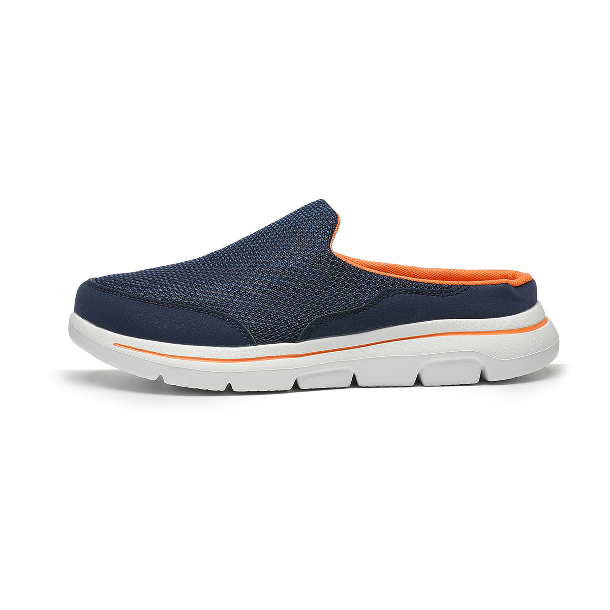 LIGHTWEIGHT UNISEX HALF-SLIPPERS 4558 - MEN - Orange / AUS Ladies9.5/Men7.5/Eu41/25.5cm