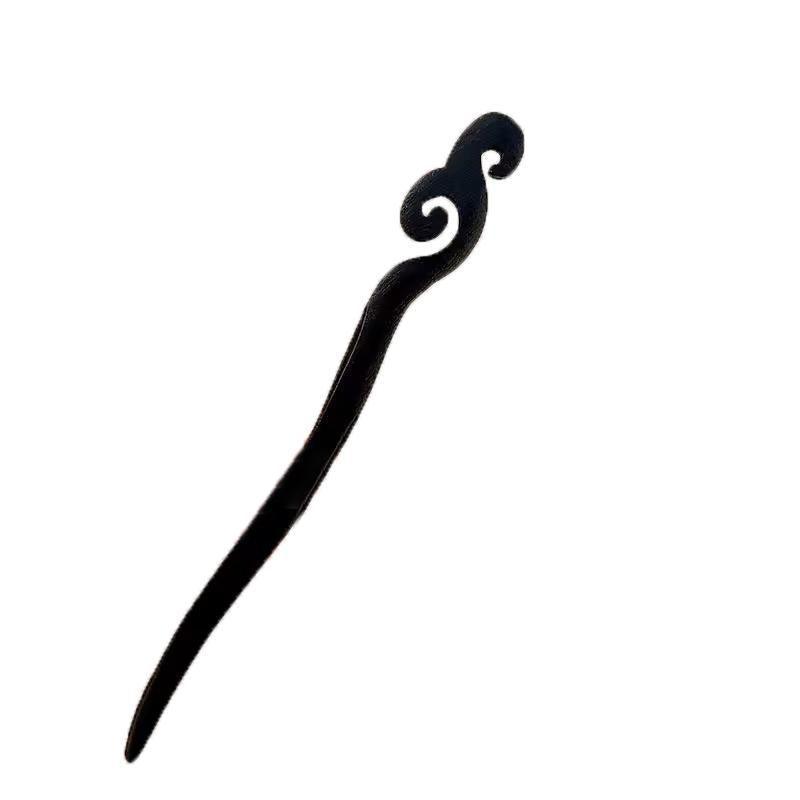 Retro Wooden Carved Hair Sticks Women Hairpin Barrette Chopsticks Accessories - I