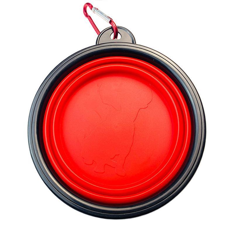 Collapsible Silicone Pet Bowl for Cat Dog Portable Food and Water Feeder