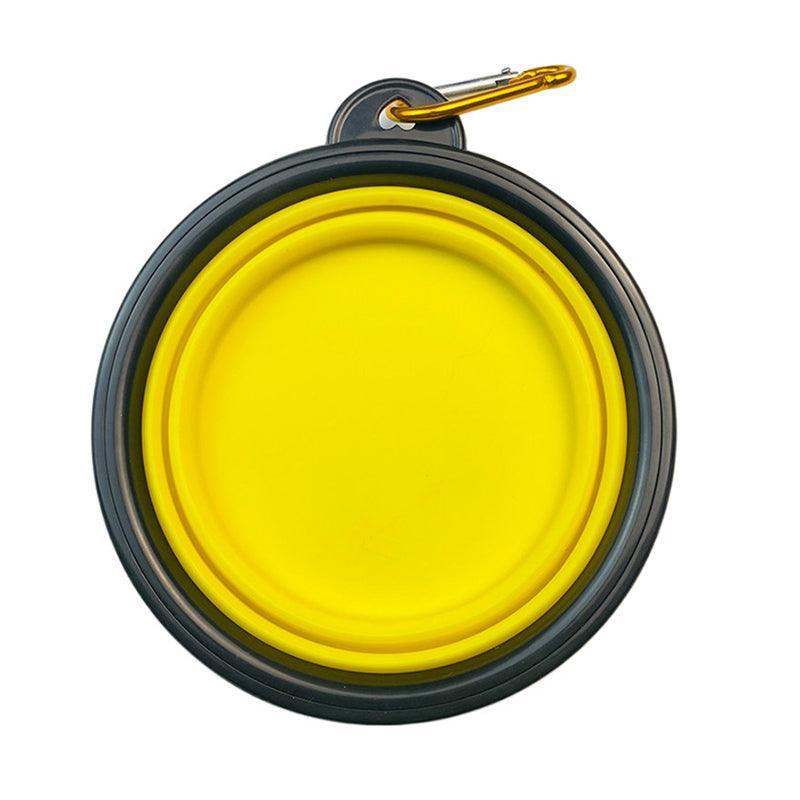 Collapsible Silicone Pet Bowl for Cat Dog Portable Food and Water Feeder