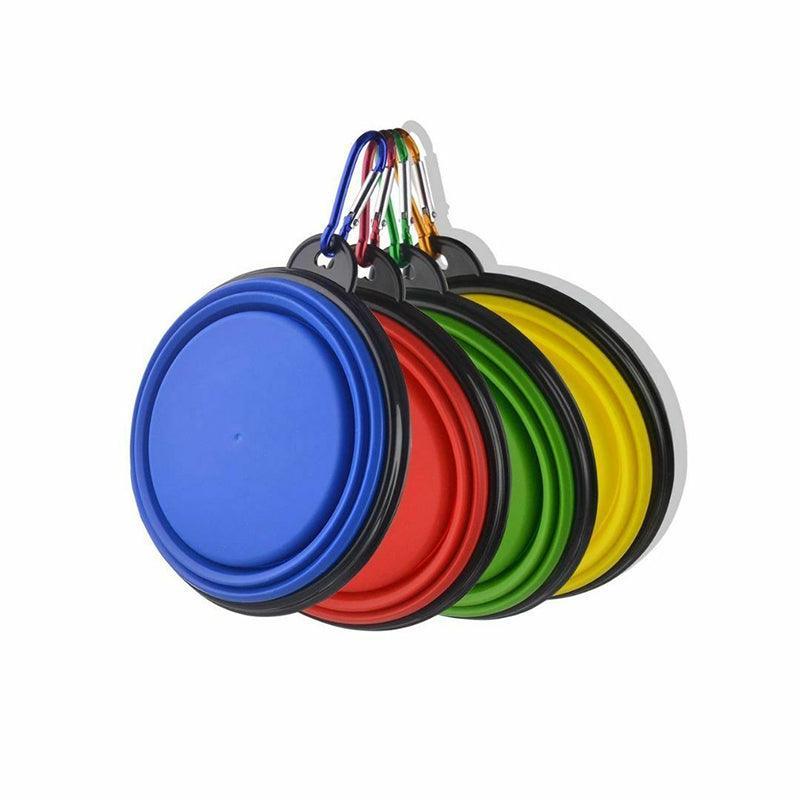Collapsible Silicone Pet Bowl for Cat Dog Portable Food and Water Feeder