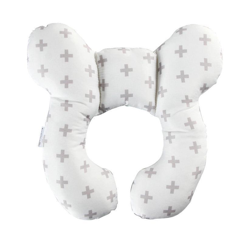 Baby Soft U-Shaped Auto Car Seat Stroller Head Neck Support Pillow Cushion Au - Colourful Dot