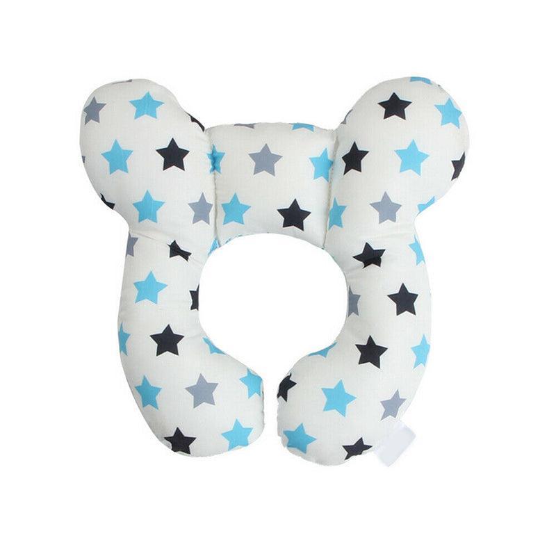 Baby Soft U-Shaped Auto Car Seat Stroller Head Neck Support Pillow Cushion Au - Hippo