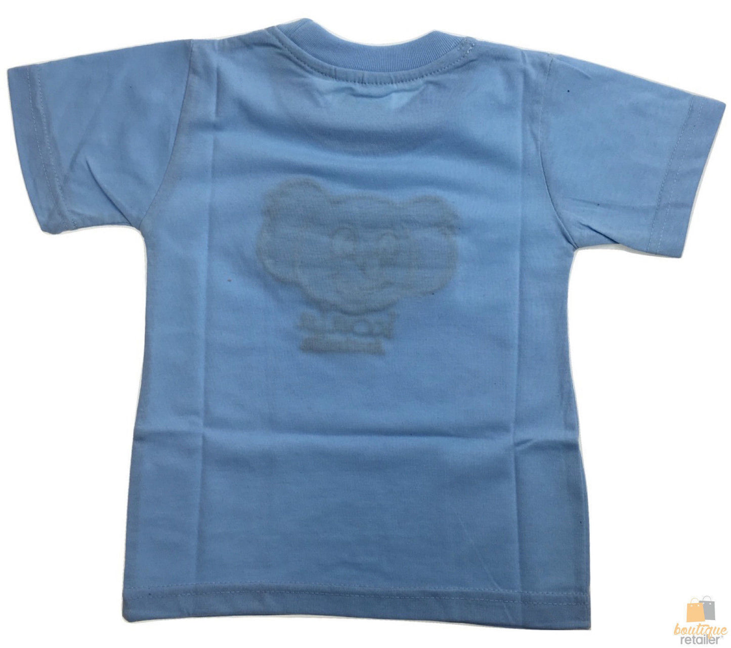 Kids KOALA AUSTRALIA T Shirt Tee Souvenir Gift Childrens Child 100% Cotton Top - Sky Blue - 1