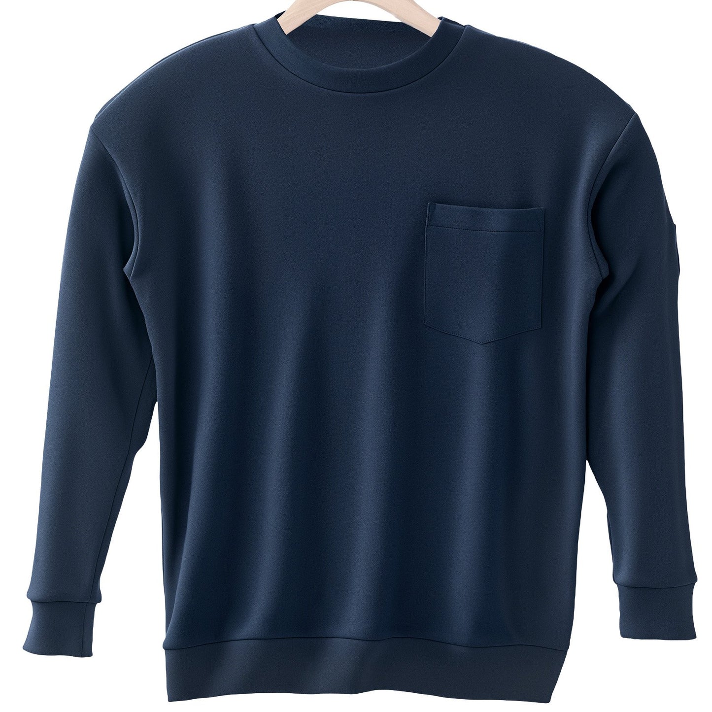 VEVOR FR Shirts, Flame Resistant Long Sleeve Clothing Lightweight 7 oz Breathable Cotton, Men's Fire Retardant Work Shirt with Pre-shrink Treatment & Pocket, for Welders,Electricians,Navy Blue 2XL